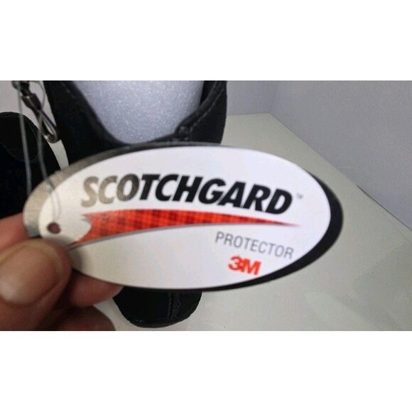 Naturalizer Ankle Boots Zip Up Sz 9.5 Black Suede Scotchguard Waterproof NWT - Picture 6 of 10